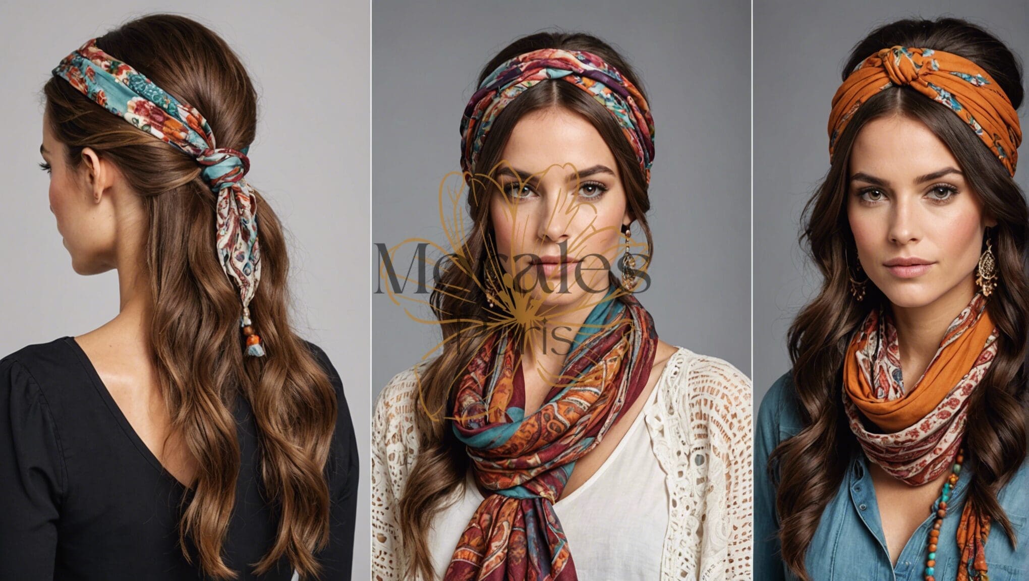 Tuto Foulard Cheveux Boheme