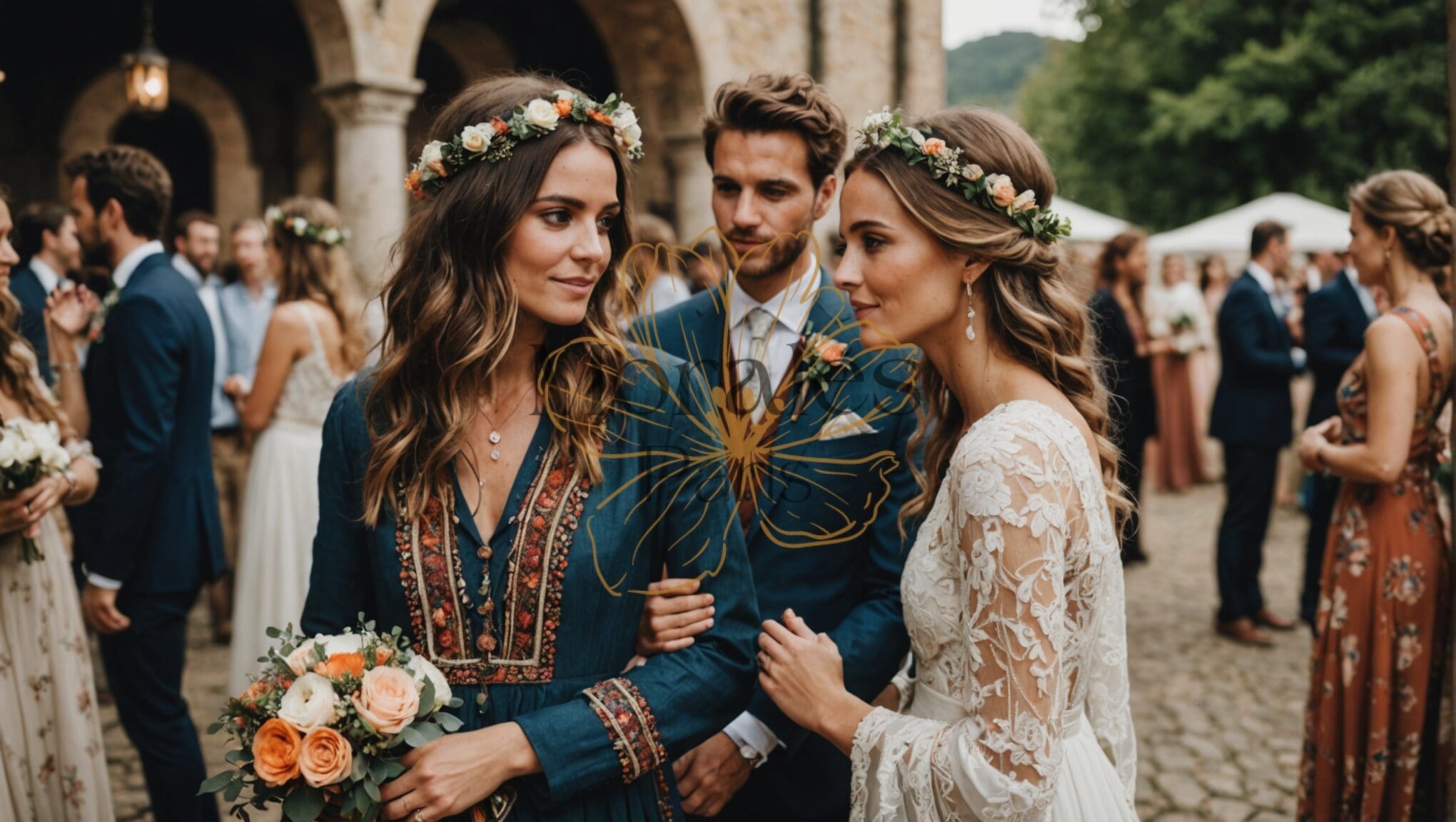 trouvez la tenue parfaite pour un mariage bohème en tant qu'invitée, des robes fluides aux accessoires bohèmes, découvrez nos conseils de style pour briller lors de cette occasion spéciale.